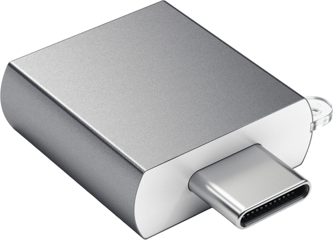 Адаптер Satechi Aluminum Type-C to USB-A 3.0 Adapter Space Gray